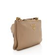 Prada Vitello Phenix Double Zip Crossbody Bag 19434 Supply