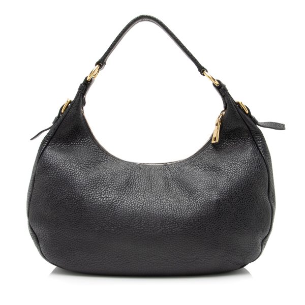 Prada Vitello Daino Hobo 23377 Hot on Sale