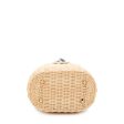 Prada Wicker Canapa Bucket Bag 22390 Discount