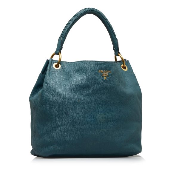 Prada Vitello Daino Hobo Bag HsEeCu Online Sale