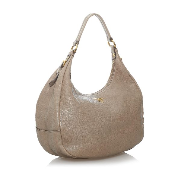 Prada Vitello Daino Hobo Bag 29940 Online now