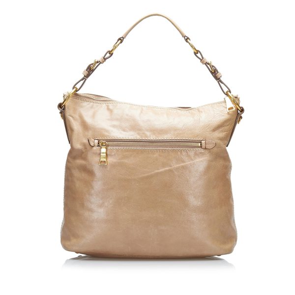 Prada Vitello Shine Shoulder Bag hs6V3o on Sale