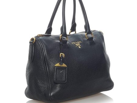 Prada Vitello Daino Handbag 32965 Supply