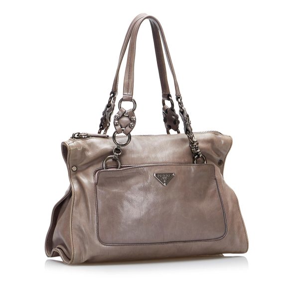 Prada Vitello Shine Tote jVTGpr Online Hot Sale