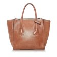 Prada Twin Pocket Leather Satchel 27501 Cheap