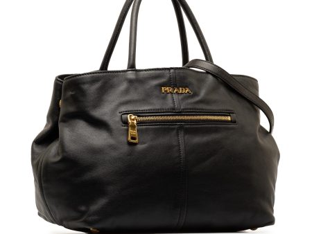 Prada Vitello Daino Satchel fe7ASx Online