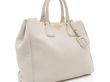 Prada Vitello Daino Tote 17579 Online Sale