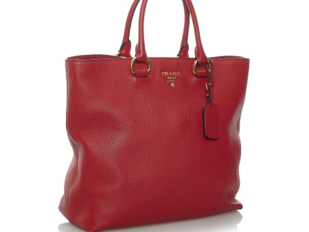 Prada Vitello Daino Tote Bag 29806 Discount