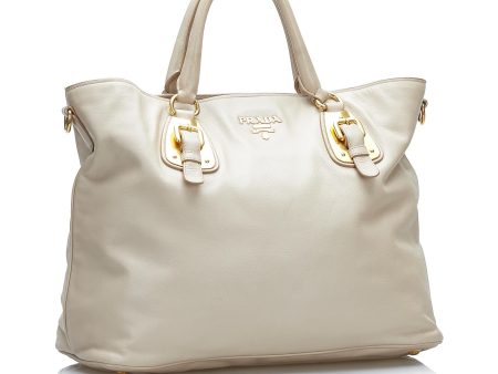 Prada Vitello Daino Soft Calf Satchel oOkF0T Sale