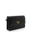 Prada Vitello Move Mini Wallet on Chain 22579 For Cheap