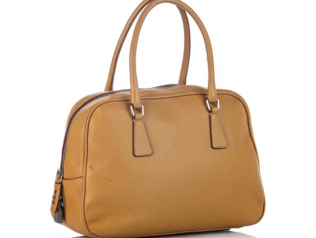 Prada Vitello Daino Handbag 21725 For Sale