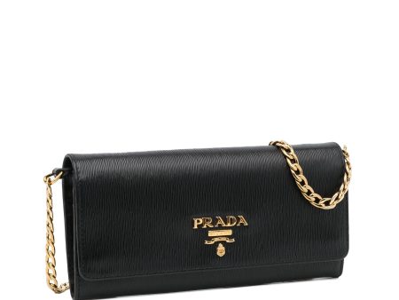 Prada Vitello Move Wallet On Chain nOiYON Cheap