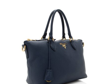 Prada Vitello Convertible Phenix Satchel 18633 For Sale