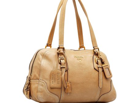 Prada Vitello Daino Frame Shoulder Bag Pb3W9S Supply