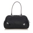 Prada Vitello Drive Nylon Bowler Bag 31757 Discount