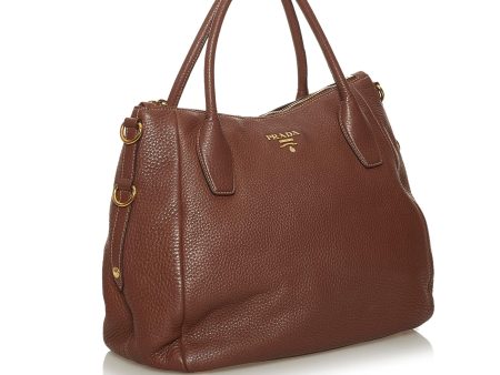 Prada Vitello Daino Tote Bag 29094 Discount