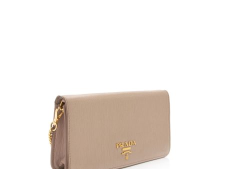 Prada Vitello Move Chain Crossbody 8DVGcB For Cheap