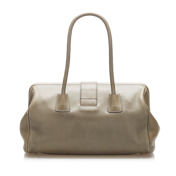 Prada Vitello Fibbia Handbag 22324 Supply