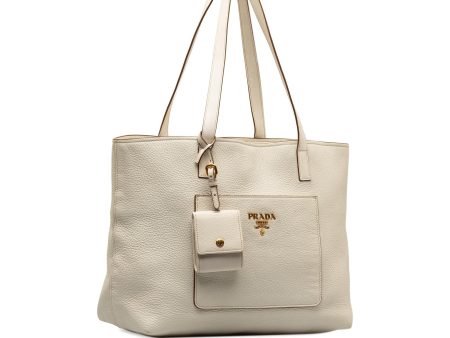 Prada Vitello Daino Tote 7Dy5oI Online now