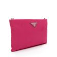 Prada Padded Nylon Large Chain Clutch dHics9 Hot on Sale