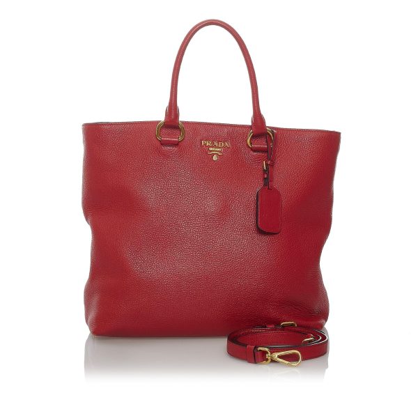 Prada Vitello Daino Tote Bag 29806 Discount