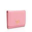 Prada Vitello Move Tri-Fold Wallet tel9tM Online