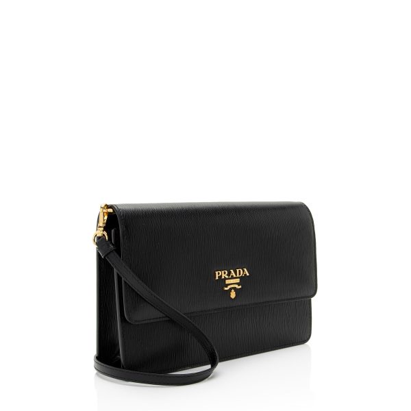 Prada Vitello Move Mini Wallet on Chain mz8ytX Sale