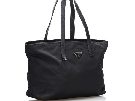 Prada Tessuto Tote Bag CGKYiq For Cheap