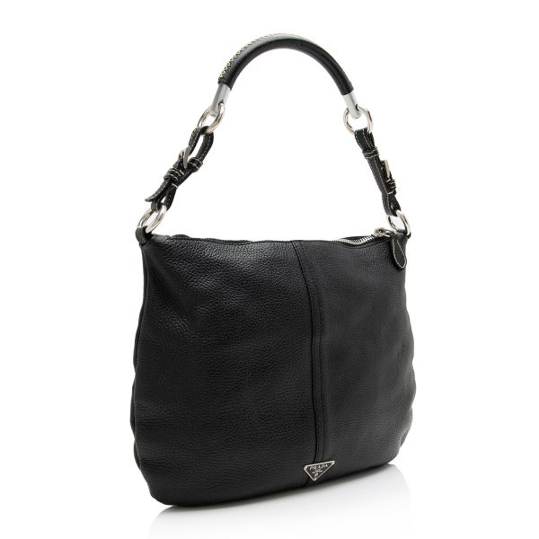 Prada Vitello Daino Small Hobo 23775 Sale