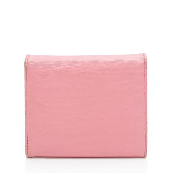 Prada Vitello Move Tri-Fold Wallet tel9tM Online