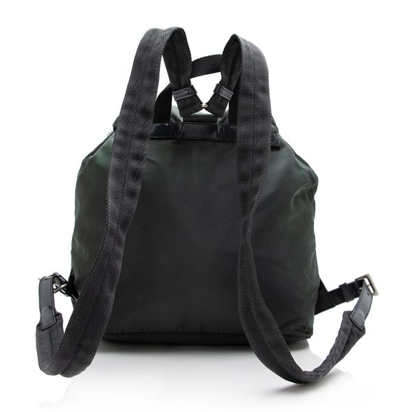 Prada Tessuto Double Pocket Medium Backpack 17194 For Discount