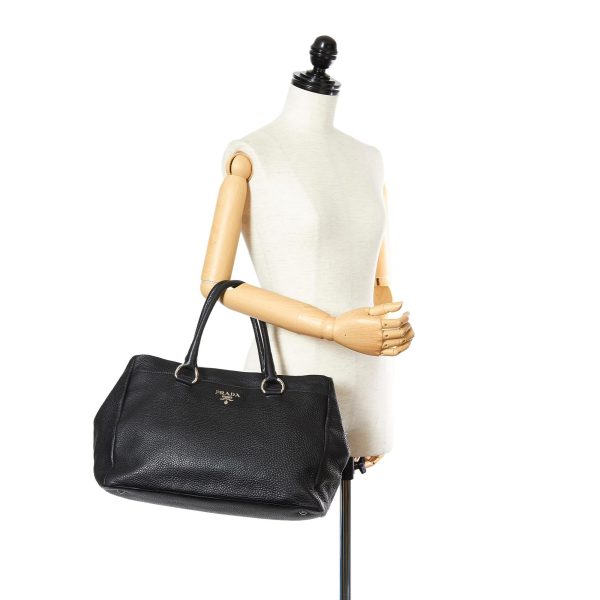 Prada Vitello Daino Handbag 25076 Sale