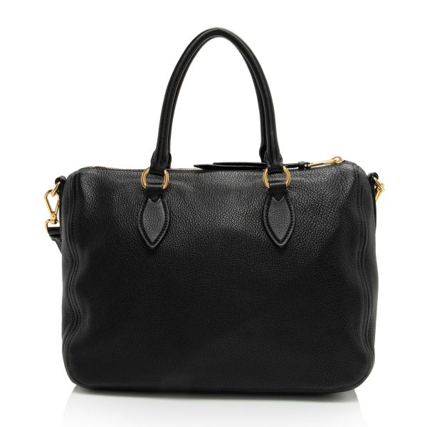 Prada Vitello Phenix Convertible Satchel hcRYyS For Cheap