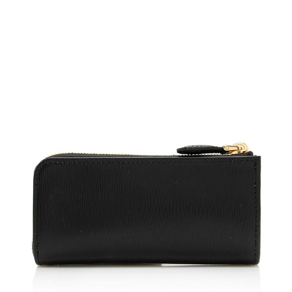 Prada Vitello Move Zip Around Key Holder 18999 on Sale