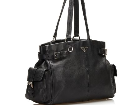 Prada Vitello Daino Shoulder Bag 35600 For Cheap