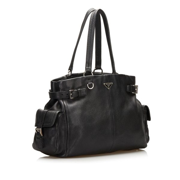 Prada Vitello Daino Shoulder Bag 35600 For Cheap