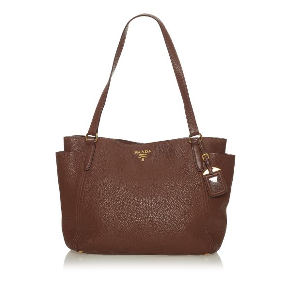 Prada Vitello Daino Tote Bag 27744 Online now