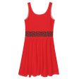 ‘The-Paint-The-Town-Red’ Skater Dress Discount