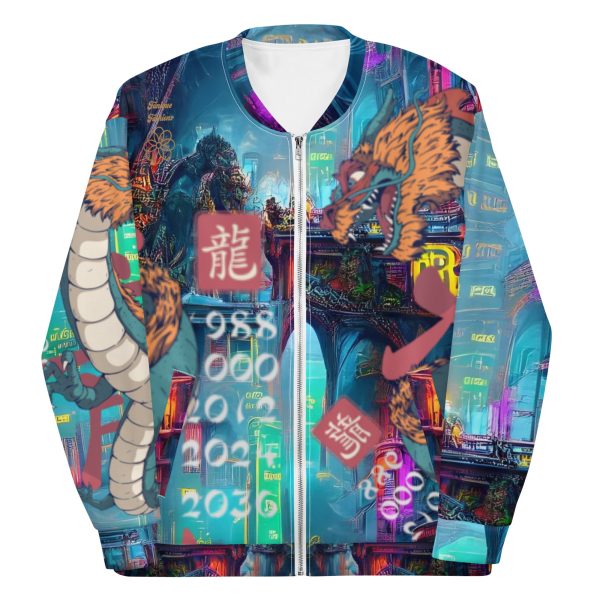 ‘The Chinese-Dragon-Slayer HULK’ Unisex Bomber Jacket Cheap