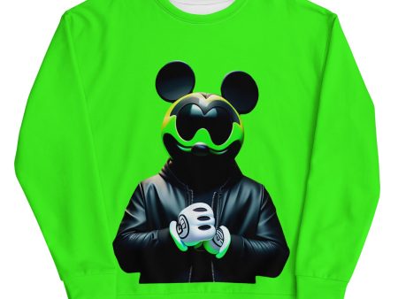 [ Dj Paradox ] Unisex Mouse Sweatshirt Hot on Sale