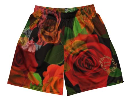 Skulls-n-Thorns Unisex mesh shorts For Sale