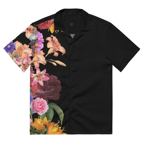 ‘Evelyn-of-Flowers’ Unisex button shirt Online Sale