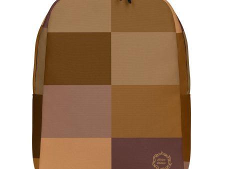 Earth-Tones-Kalenna Minimalist Backpack on Sale