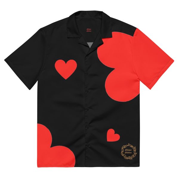 “The-Organic-Love (Black)” Unisex button shirt Online