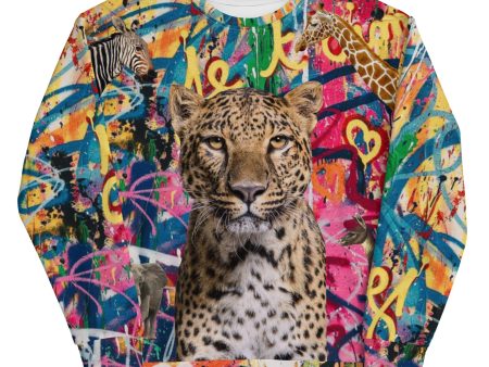 [ Wild-Kingdom Graffiti-Remix ] Unisex Sweatshirt on Sale