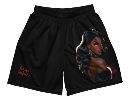 [Black • Deveraux] Unisex mesh shorts Sale