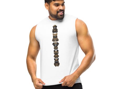 The-Egyptianoids Muscle Shirt on Sale