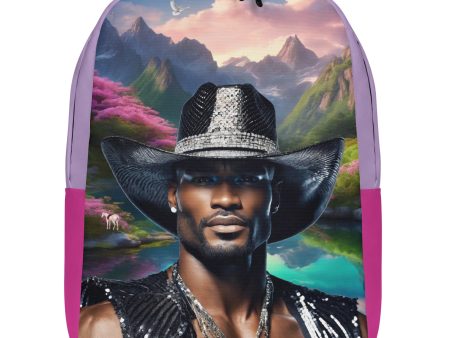 Black-Cowboy-Paradise Fashion Backpack on Sale