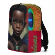 “The-Somalian-Fairy (But Not a Fairy)” Minimalist Backpack Online Sale