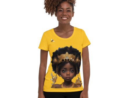 The-Princess-Bee Women s Athletic T-shirt Cheap